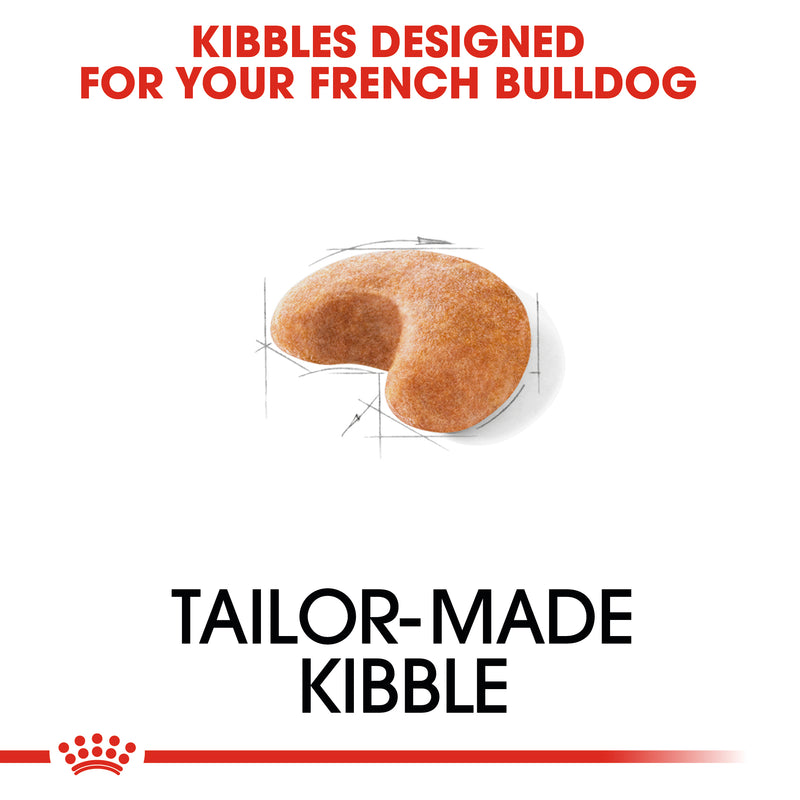 الغذاء الصحي لسلالة البولدوغ الفرنسي للكبار 3 كلغ