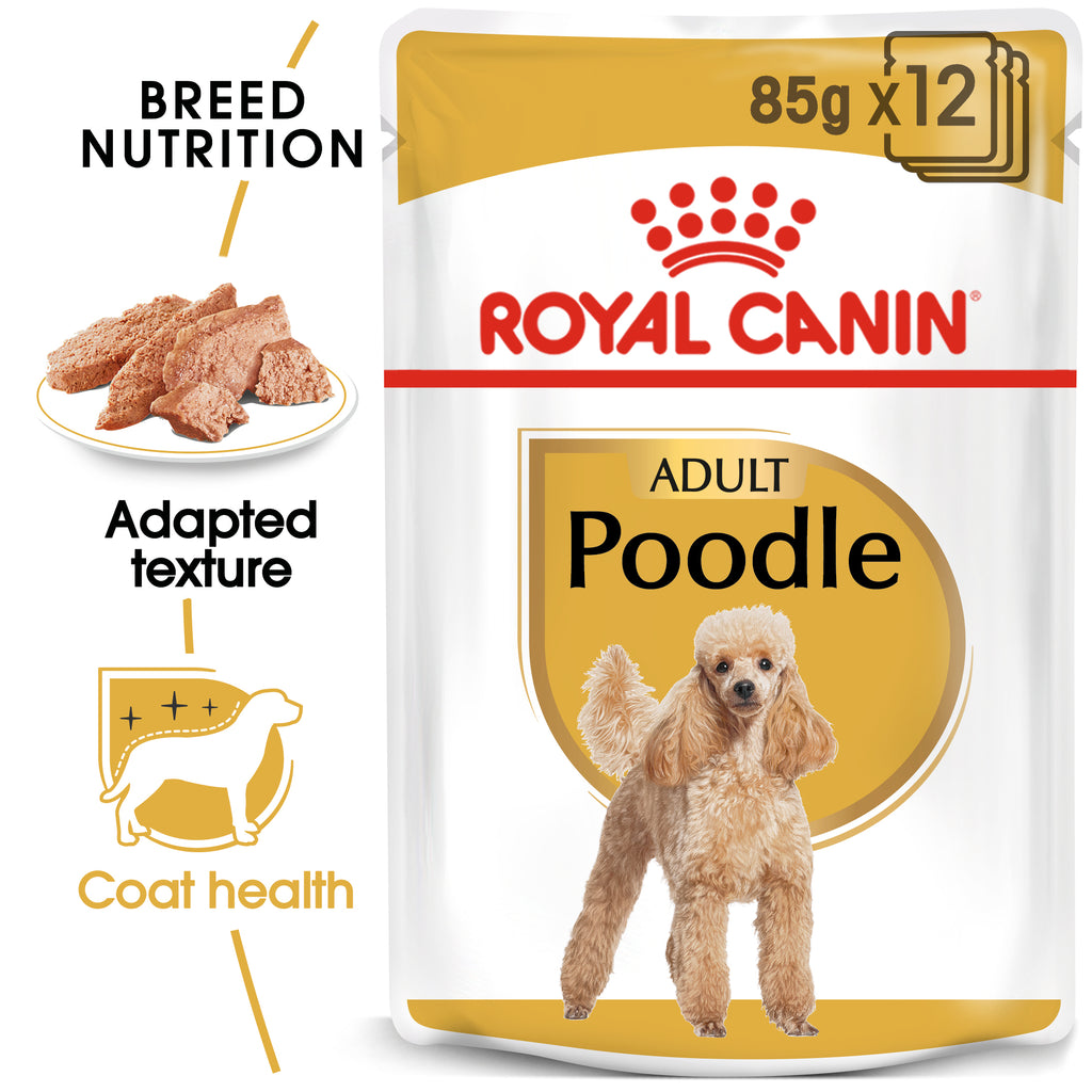 Breed Health Nutrition Poodle Adult Wet Food Pouches