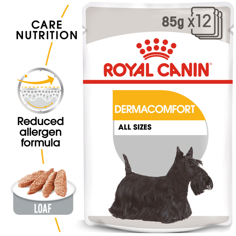 Canine Care Nutrition Dermacomfort Wet Food Pouches