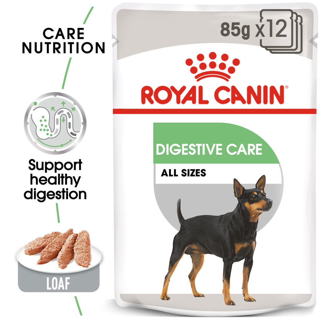 Canine Care Nutrition Digestive Care Wet Food Pouches