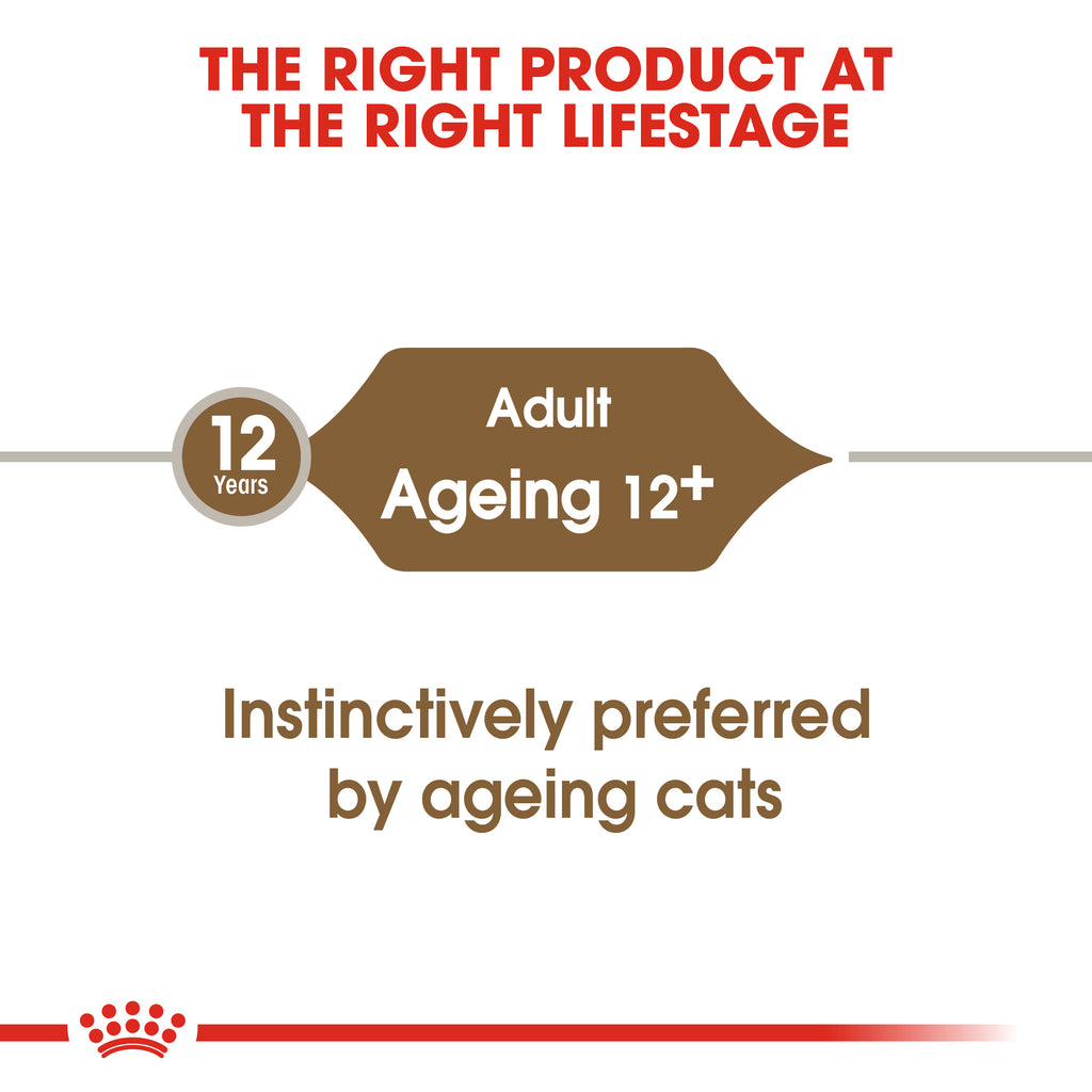 Royal Canin Ageing 12+ Years in Gravy Wet Food Pouches