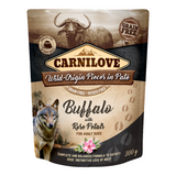 Carnilove Buffalo With Rose Blossom For Adult Dogs Wet Food Pouch 300g