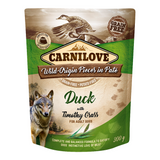 Carnilove Duck With Timothy Grass For Adult Dogs Wet Food Pouch 300g