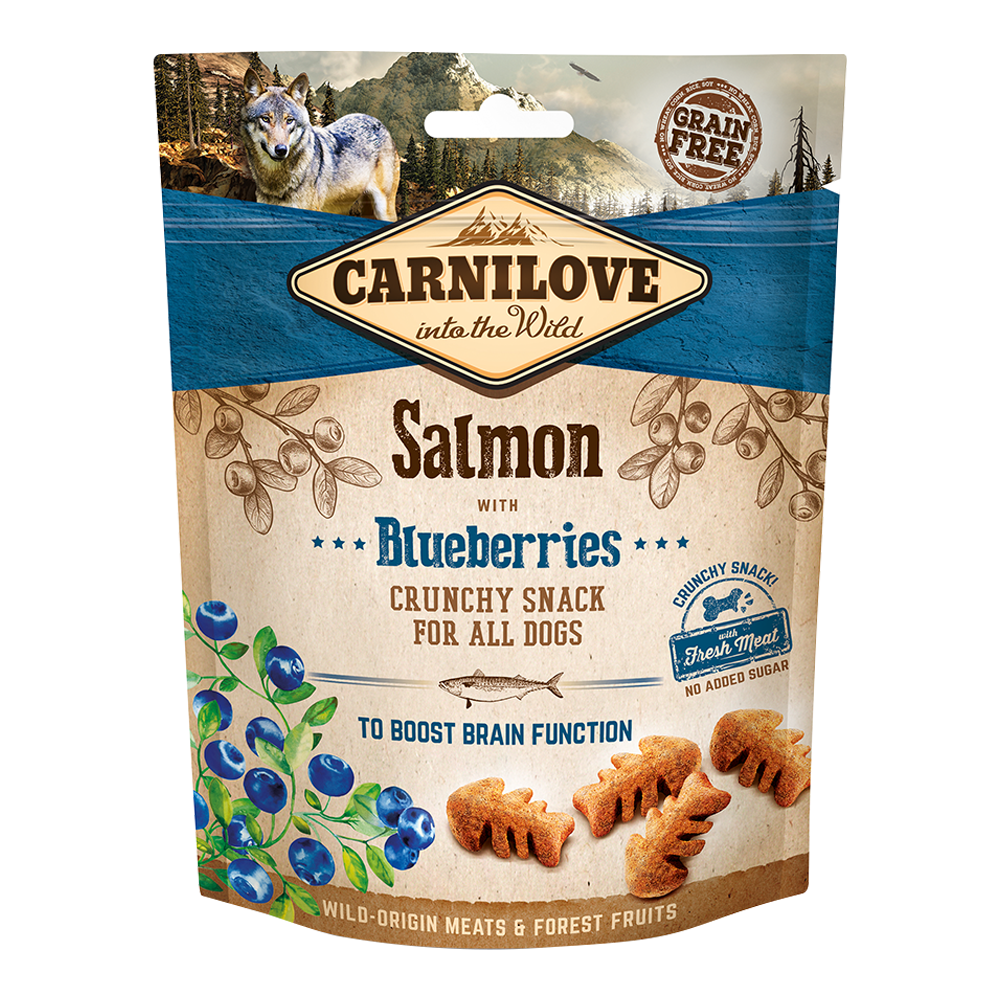 Carnilove Salmon With Blueberries Crunchy Snack For Dogs 200g